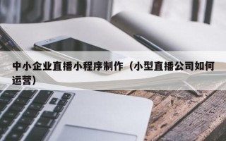 安吉中小企业直播小程序制作（小型直播公司如何运营）