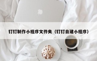 安吉钉钉制作小程序文件夹（钉钉自建小程序）